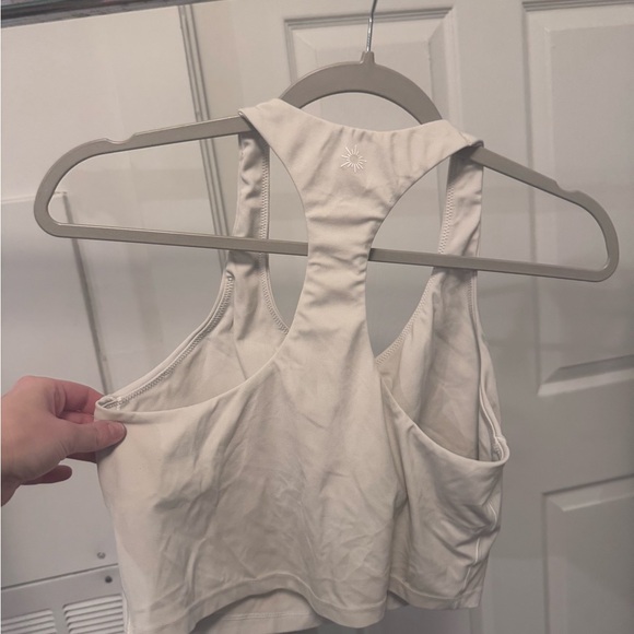 Aerie Cream Sports Bra - Picture 2 of 5